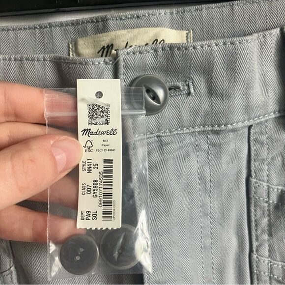 Madewell 90s Straight Cargo Pant in Solstice size 25 - Picture 6 of 8